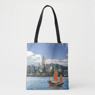 Tote Bag Chine; Hong Kong; le port de Victoria; Port