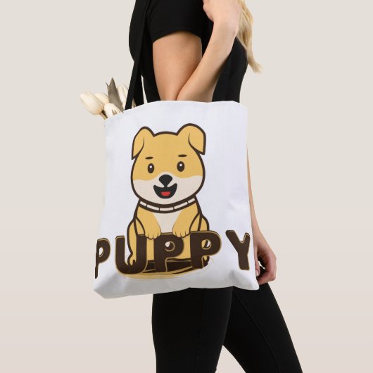 Tote Bag Chiot (De près)