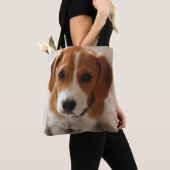 Tote Bag Chiot 2 de beagle (De près)