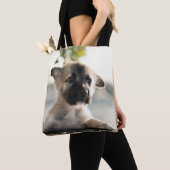 Tote Bag Chiot allemand sur la corniche (De près)