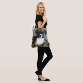 Tote Bag Chiot Brindle de boxeur (Sur le modèle)