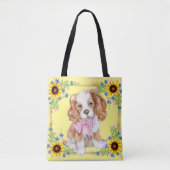 Tote Bag Chiot Cocker Spaniel (Devant)