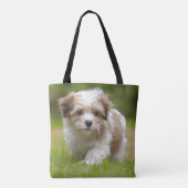 Tote Bag Chiot de Havanese (Dos)