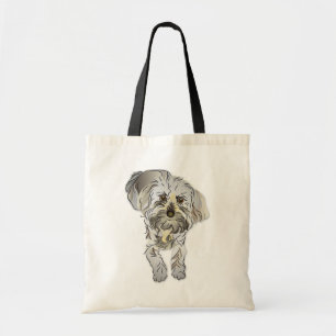 Tote Bag Chiot de Maltipoo