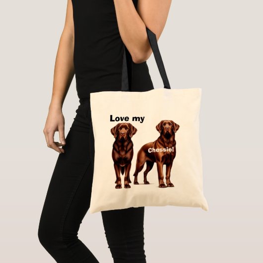 Tote Bag Chiot de récupération de la baie de Chesapeake (Devant (produit))