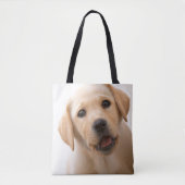 Tote Bag Chiot d'or de Labrador (Devant)
