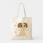 Tote Bag Chiot doux (Dos)
