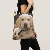 Tote Bag chiot Labrador Retriever (De près)