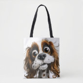 Tote Bag chiot mignon (Devant)