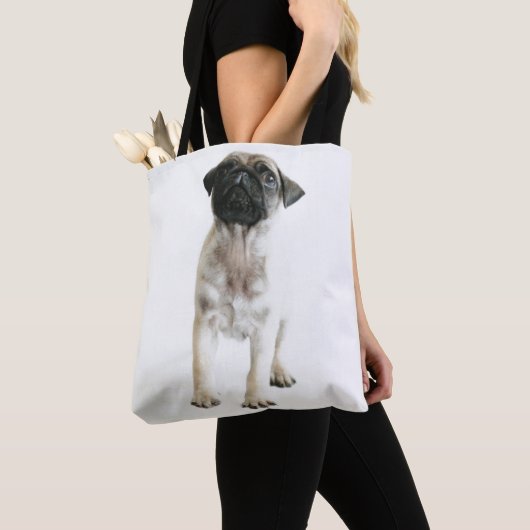 Tote Bag Chiot mignon de carlin (De près)