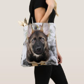 Tote Bag Chiot mignon recherchant (De près)