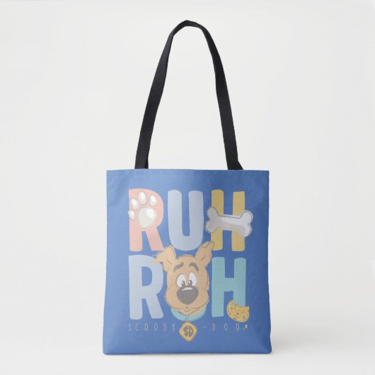 Tote Bag Chiot Scooby-Doo "Ruh Roh" (Devant)