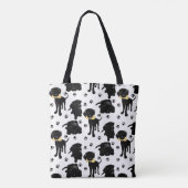 Tote Bag Chiots de récupération Black Labrador (Dos)