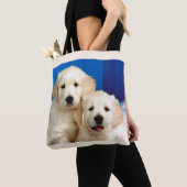 Tote Bag chiots Labrador (De près)
