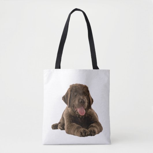 Tote Bag Chiots Terre-Neuve (Devant)