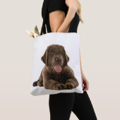 Tote Bag Chiots Terre-Neuve (De près)