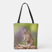 Tote Bag Chipmunk aux cacahuètes (Dos)