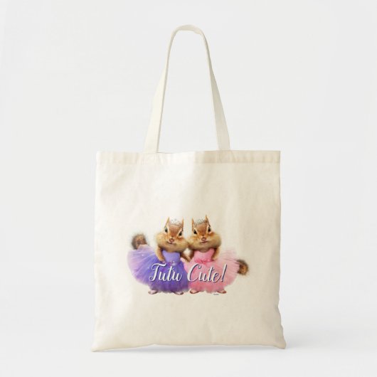 Tote Bag Chipmunk Ballerina Duo (Devant)