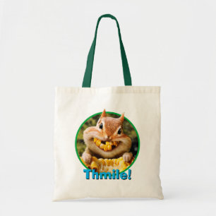 Tote Bag Chipmunk Mating Corn