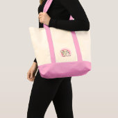 Tote Bag ChiRadio LLC ™ ( logo crème glacée ) (Devant (produit))