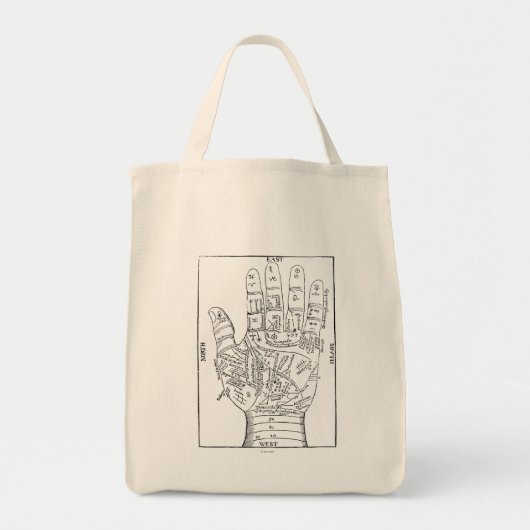 Tote Bag Chiromancie, 1671 (Devant)