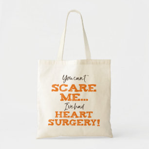 Tote Bag Chirurgie cardiaque amusante "Peur"