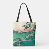Tote Bag Chiryuu, Japon : Impression de blocs de bois Vinta (Dos)