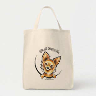 Tote Bag Chiwawa aux cheveux longs IAAM