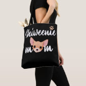 Tote Bag Chiweenie Maman Animaux Amoureux de les chiens Mam (De près)