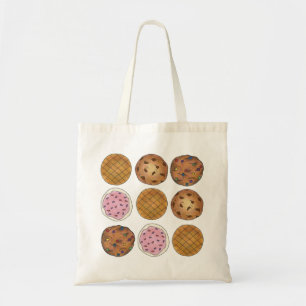 Tote Bag Chocolat cacahuète Sucre Cookie Cuisine Fourre-tou