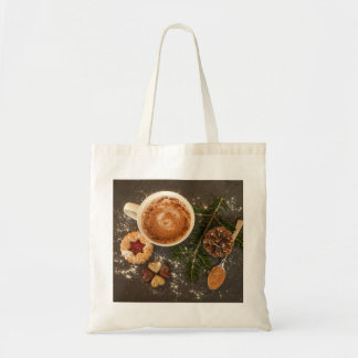 Tote Bag Chocolat chaud de Noël