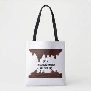 Tote Bag Chocolat couvert tous les jours