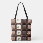 Tote Bag Chocolat de luxe fait main dans une boîte (Dos)