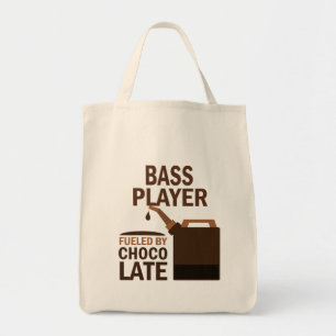 Tote Bag Chocolat (drôle) de bassiste