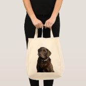 Tote Bag Chocolat Lab Chien Chien Chien Chien Chien Brown L (Devant (produit))