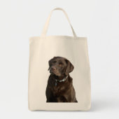 Tote Bag Chocolat Lab Chien Chien Chien Chien Chien Brown L (Devant)