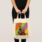 Tote Bag Chocolat lapins de Pâques (Devant (produit))