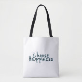 Tote Bag Choisir le bonheur #3 (Devant)