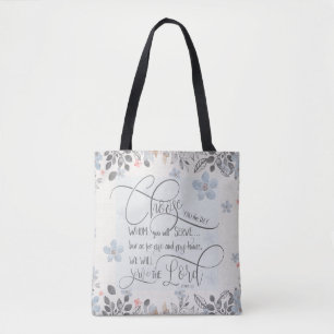 Tote Bag Choisir qui vous servira - Joshua 24h15