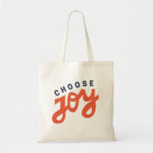 Tote Bag Choisissez Joy Retro Inspirational Shopping (Devant)