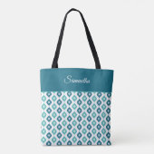 Tote Bag Choisissez Vos Propres Couleurs Design Moderne Du  (Dos)