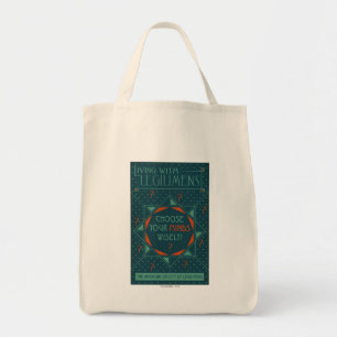 Tote Bag Choisissez votre esprit judicieusement - Poster Le