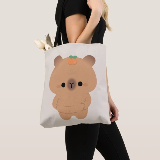 Tote Bag Chonky Capybara (De près)