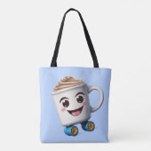 Tote Bag chope heureuse (Dos)
