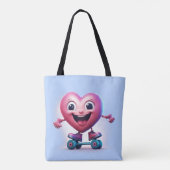 Tote Bag chope heureuse (Dos)