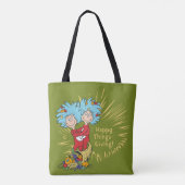 Tote Bag Chose Un Chose Deux Joyeux Choses-À-Donner ! (Dos)