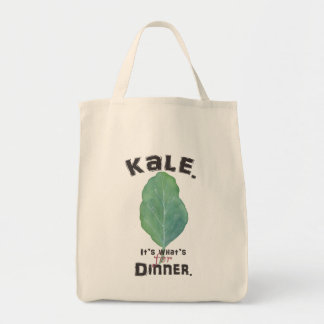 Tote Bag Chou frisé. Il est ce qui est pour le dîner.