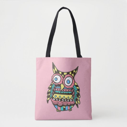 Tote Bag chouette (Devant)