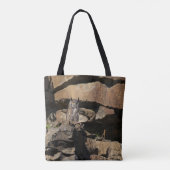 Tote Bag Chouette à grande corne (Dos)