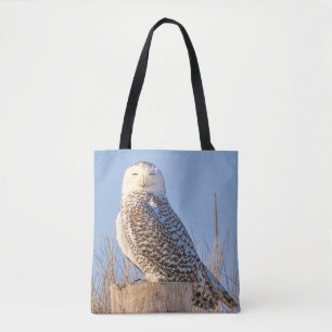 Tote Bag Chouette à neige - fourre-tout